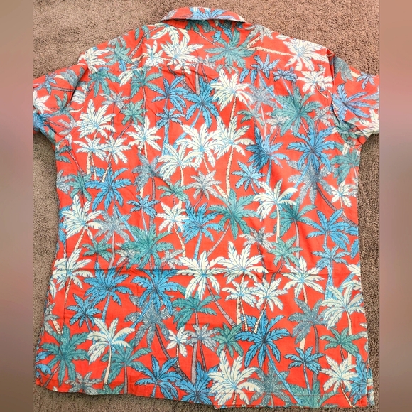 Tori Richard Palm Tree Aloha Shirt - Picture 4 of 4